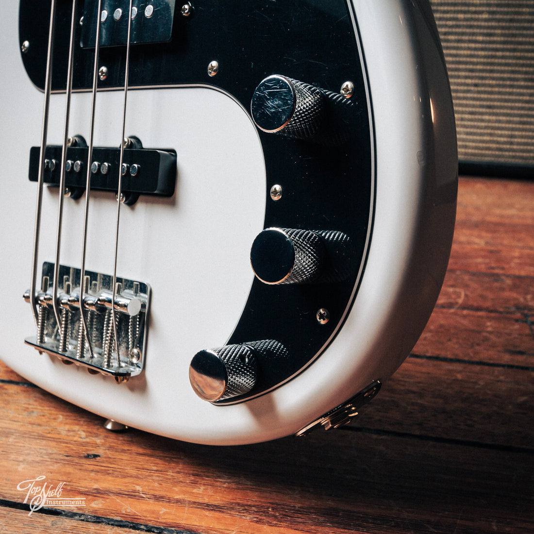 Squier Affinity P Bass PJ Olympic White 2019