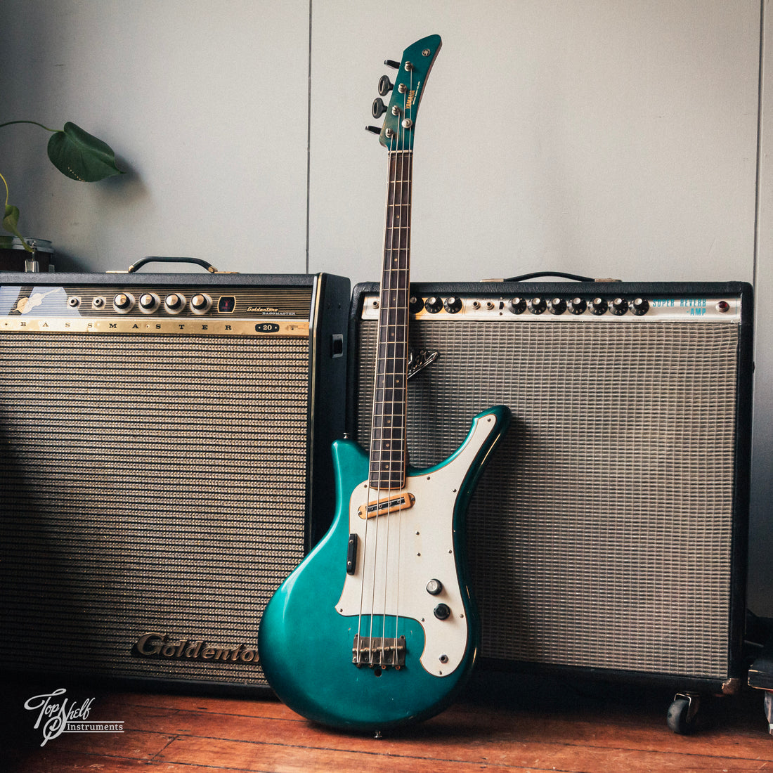 Yamaha SB-2A Flying  Samurai Bass Pearl Blue 1966
