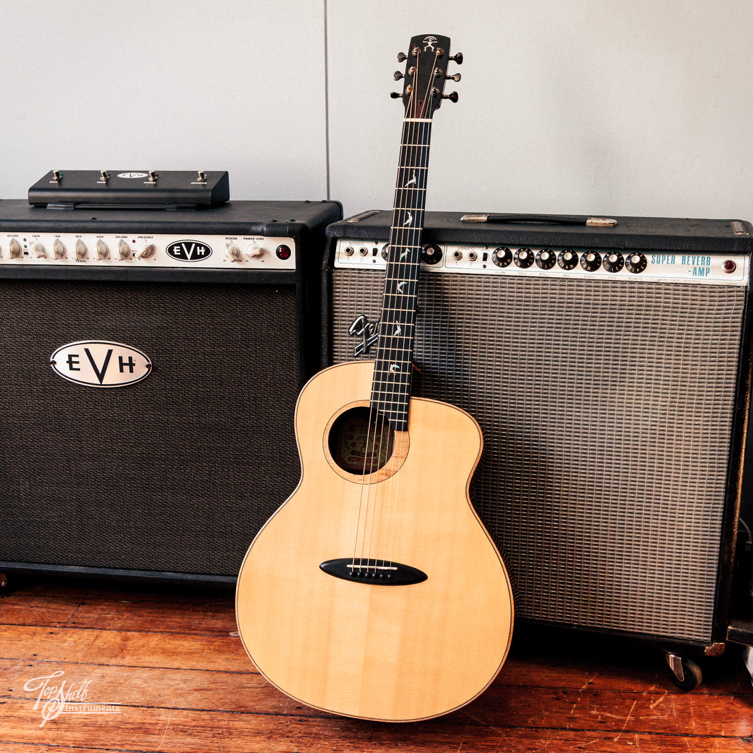 aNueNue Bird Guitar LB200 Acoustic/Electric Natural Gloss 2017