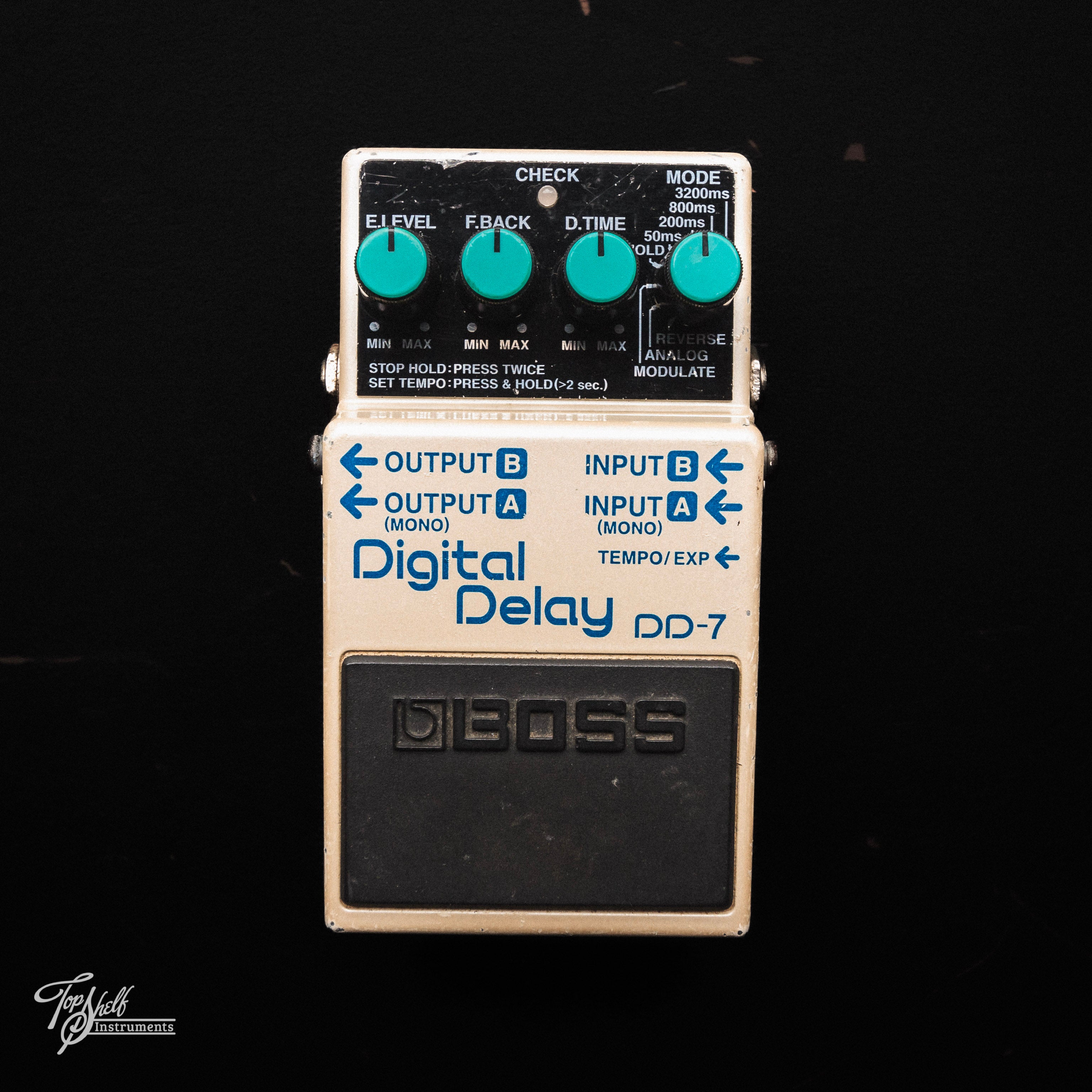 Boss DD-7 Digital Delay Pedal – Topshelf Instruments Boss DD-7 Digital Delay Pedal – Topshelf Instruments