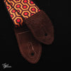 Levy's Suede Harmony Polyester Guitar Strap - Hex