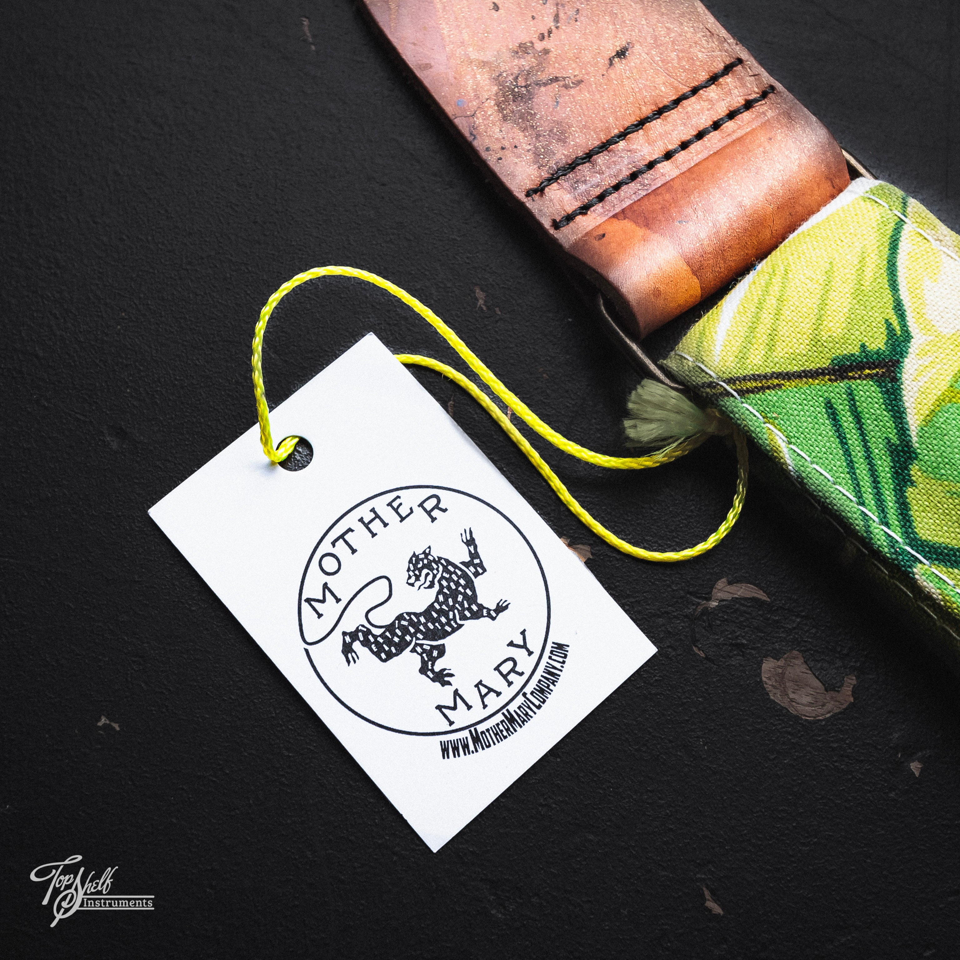 Mother Mary Handmade Guitar Strap - Cabana – Topshelf Instruments