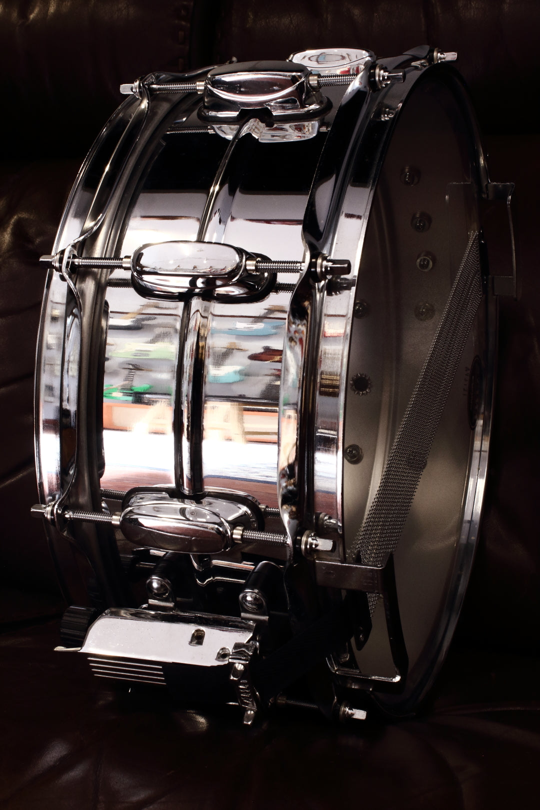 TAMA Japan Powermetal PS-255 14x5.5 Stainless Steel Snare Drum