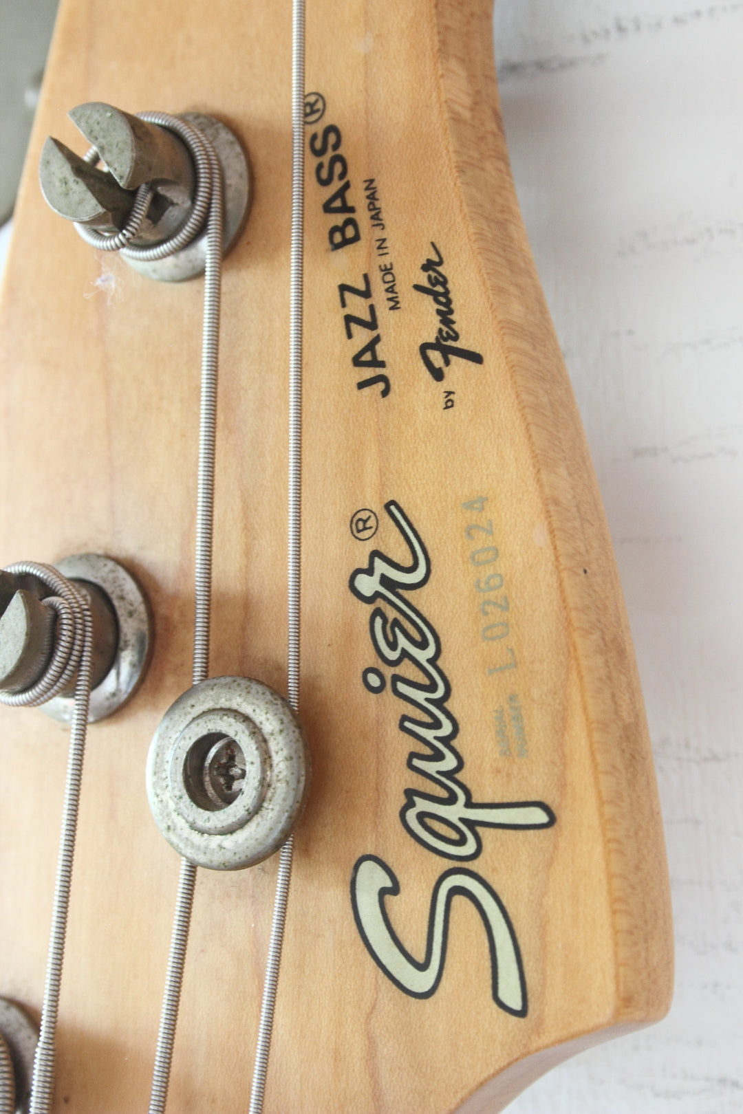 Squier Silver Series ジャズベース 日本製 Fender Squier Silver Series MIJ Jazz Bass 1994 Off White