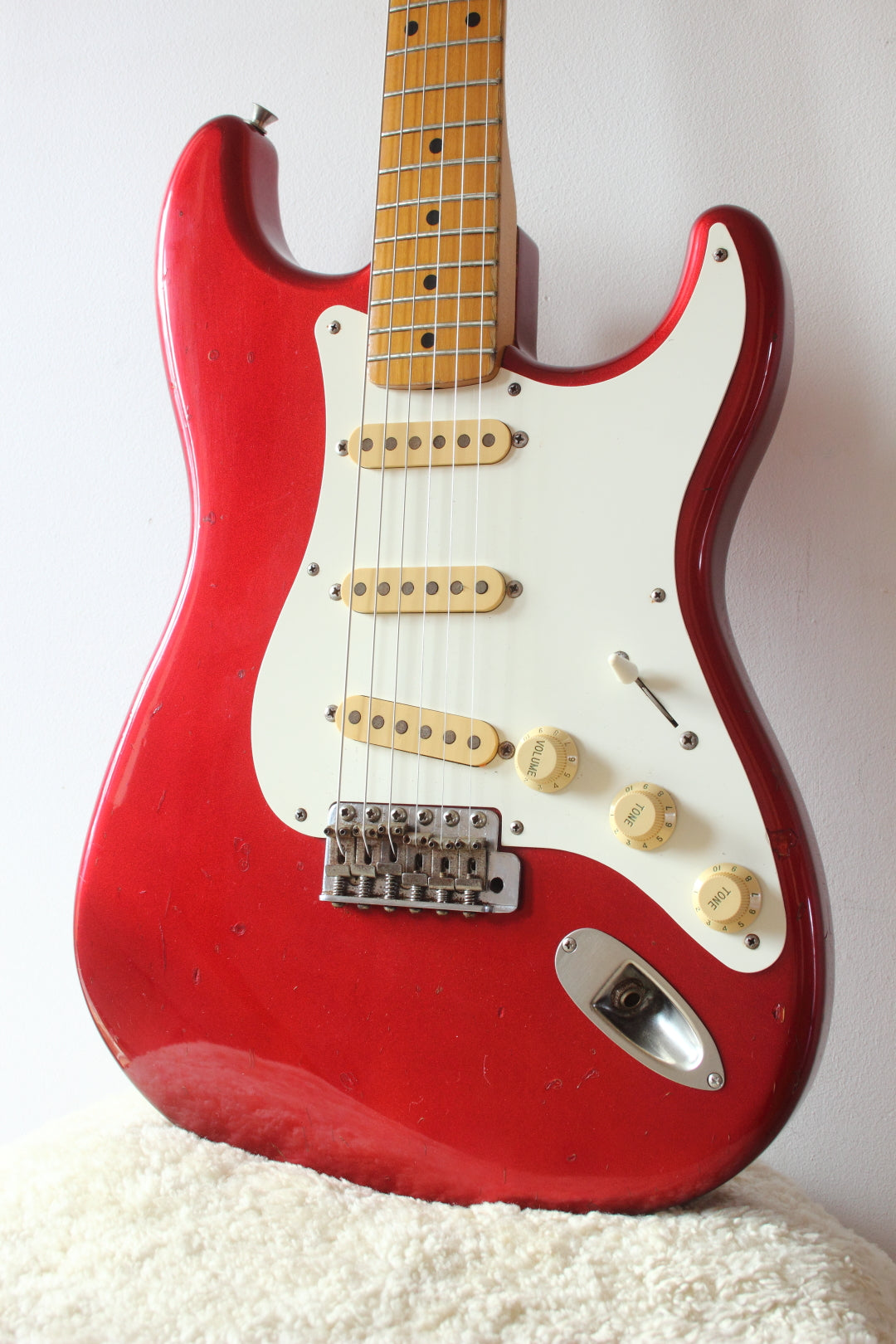 Fender Japan '57 Reissue Stratocaster ST57-500 Candy Apple Red