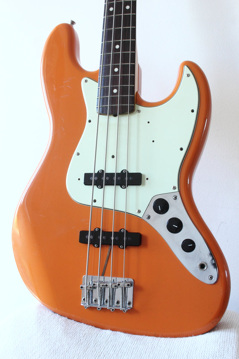 Fender Japan 62 Reissue Jazz Bass JB62 58 Capri Orange 1997 00 Topshelf Instruments