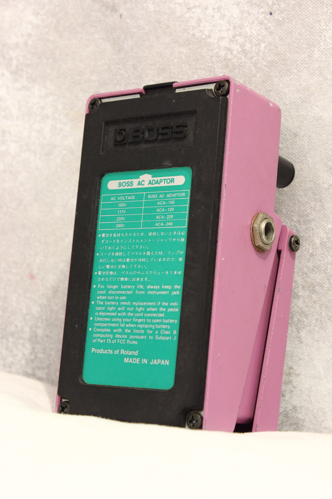 Boss HF-2 Hi Band Flanger Pedal MIJ 1988