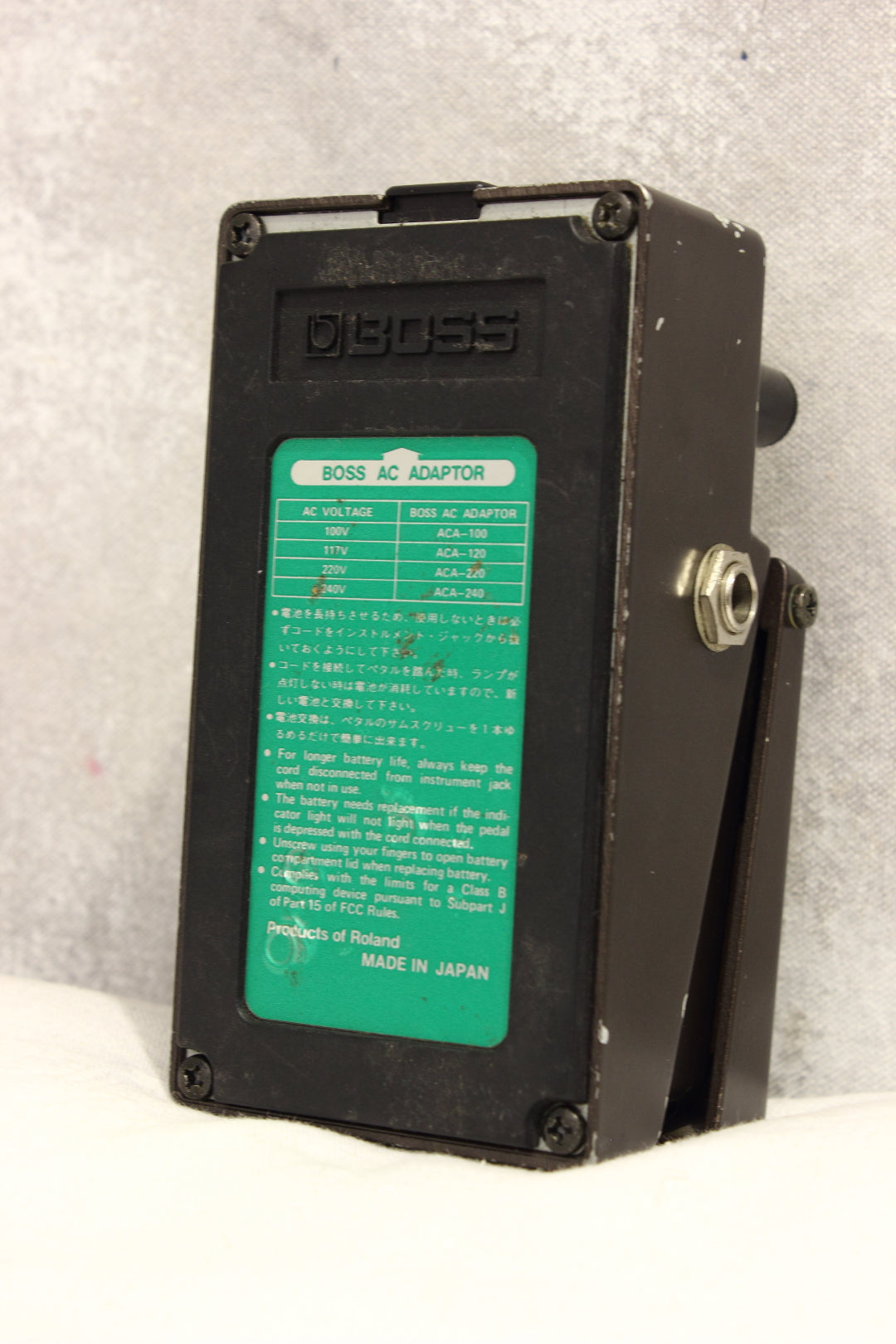 Boss BF-2B Bass Flanger Pedal MIJ 1988 – Topshelf Instruments