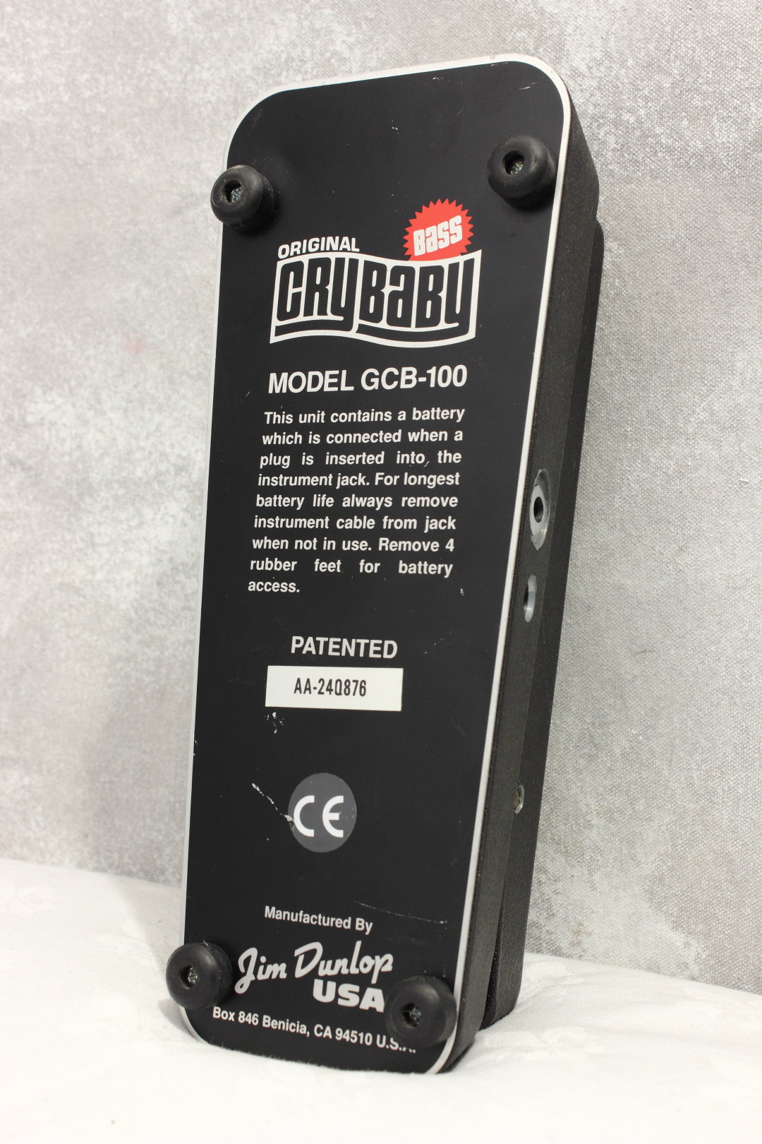 Dunlop Cry Baby Wah Pedal