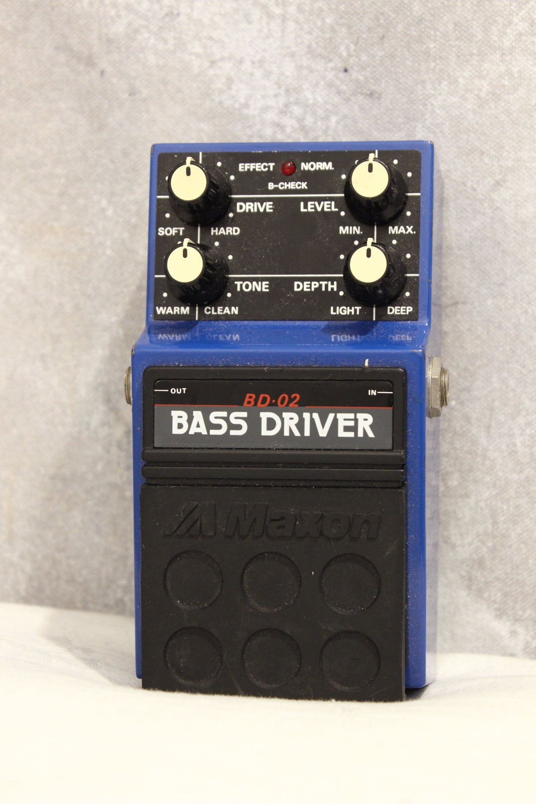 Maxon BD-02 Bass Driver Overdrive Pedal – Topshelf Instruments