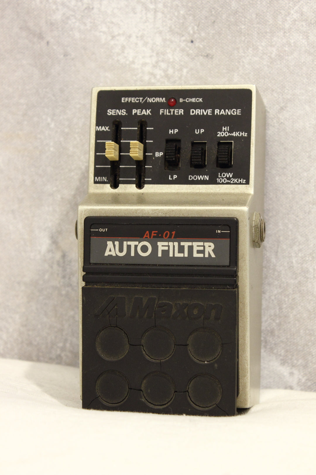 auto filter pedal Maxon AF-01 Auto Filter Pedal – Topshelf Instruments