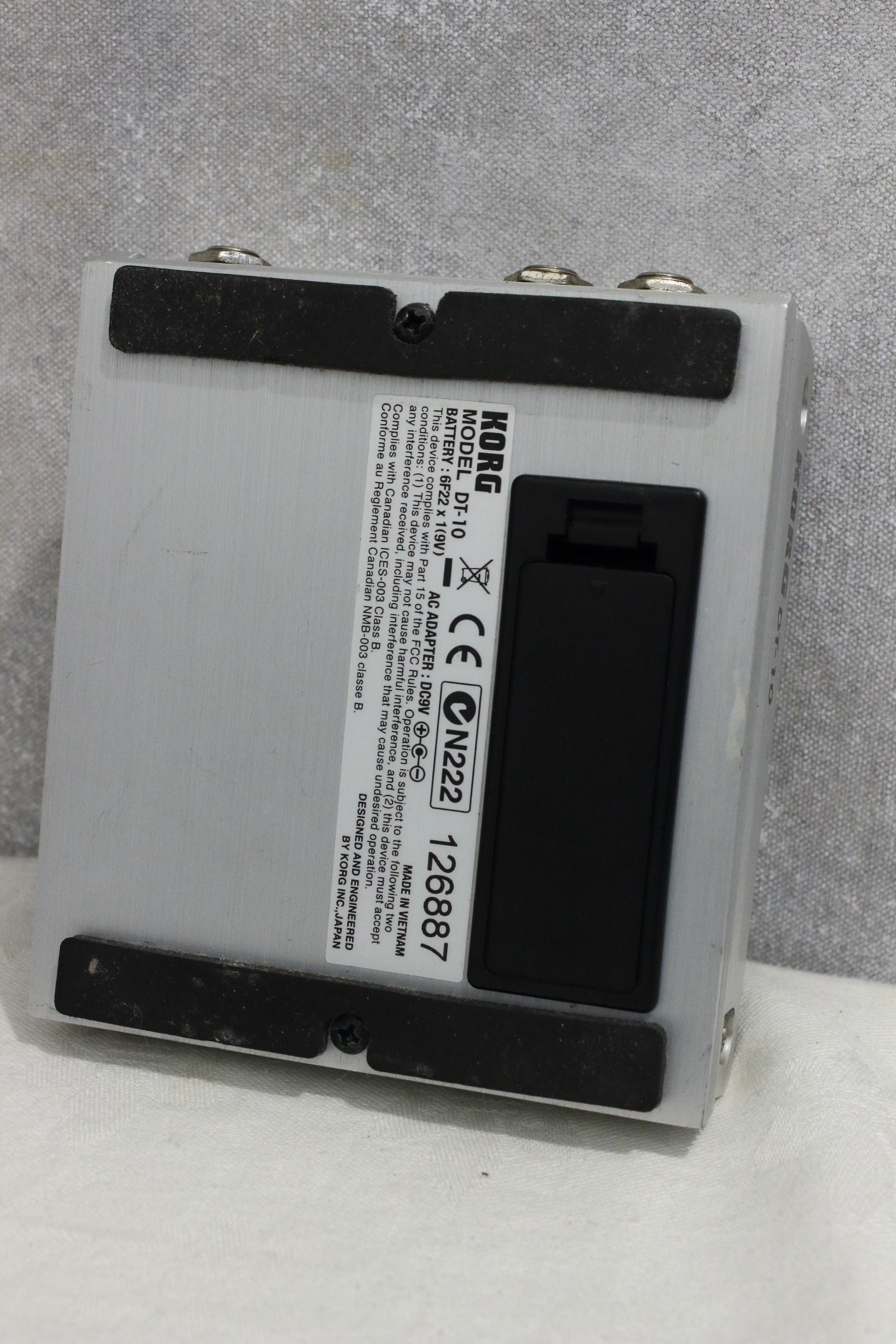 Korg DT-10 Tuner Pedal – Topshelf Instruments