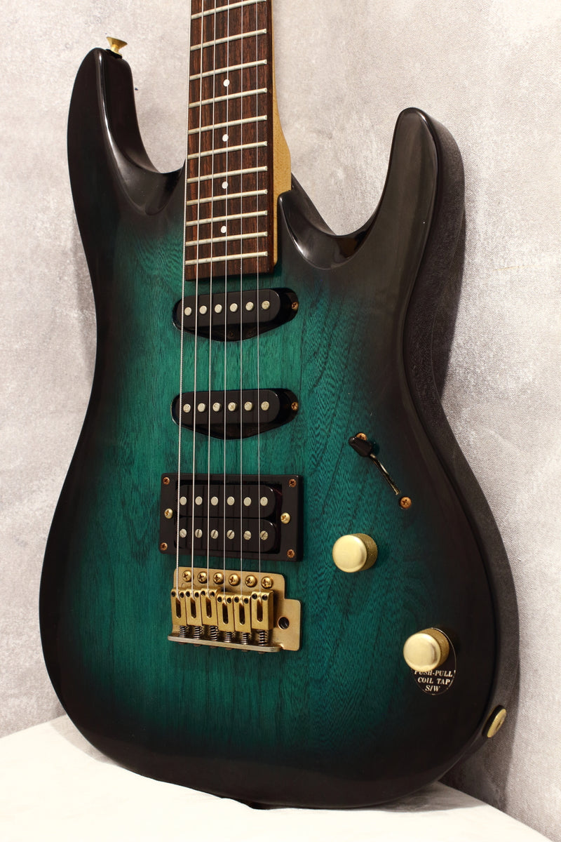 Aria Pro II Magna Series MA-10 Green Burst 1992 – Topshelf Instruments