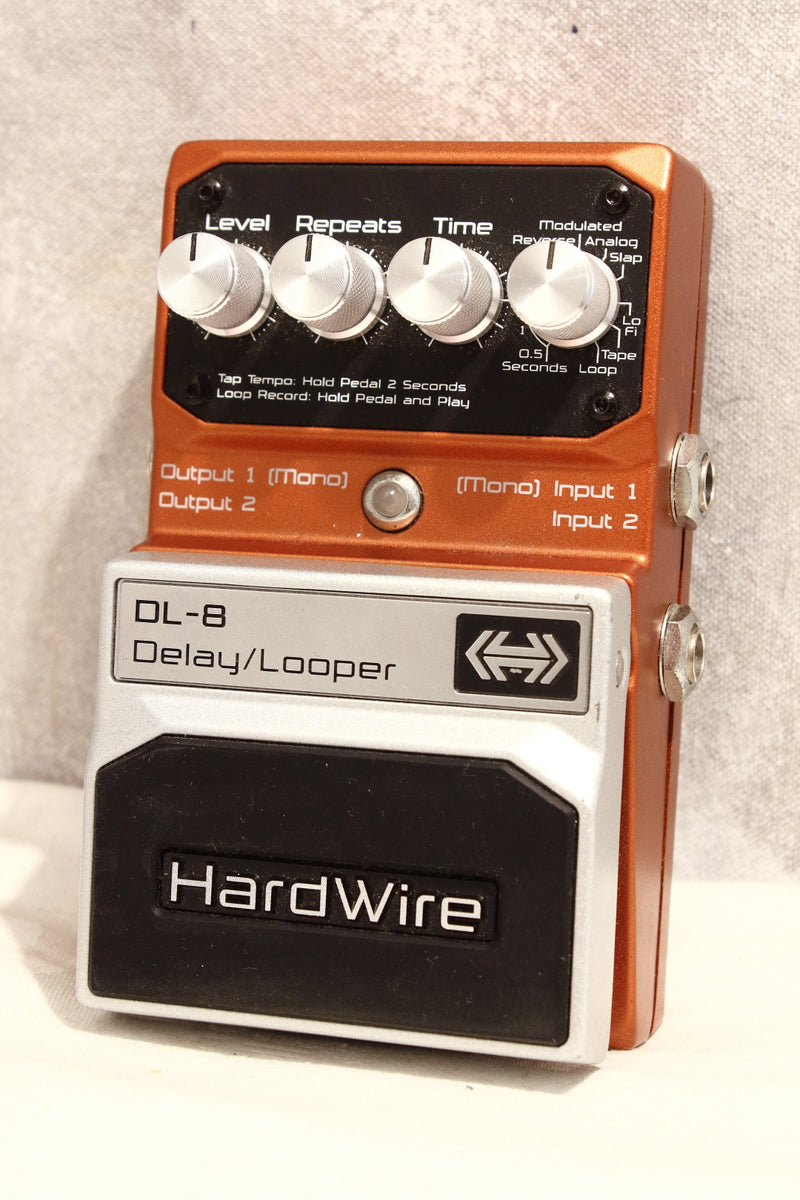 Digitech Hardwire DL-8 Delay/Looper Pedal – Topshelf Instruments