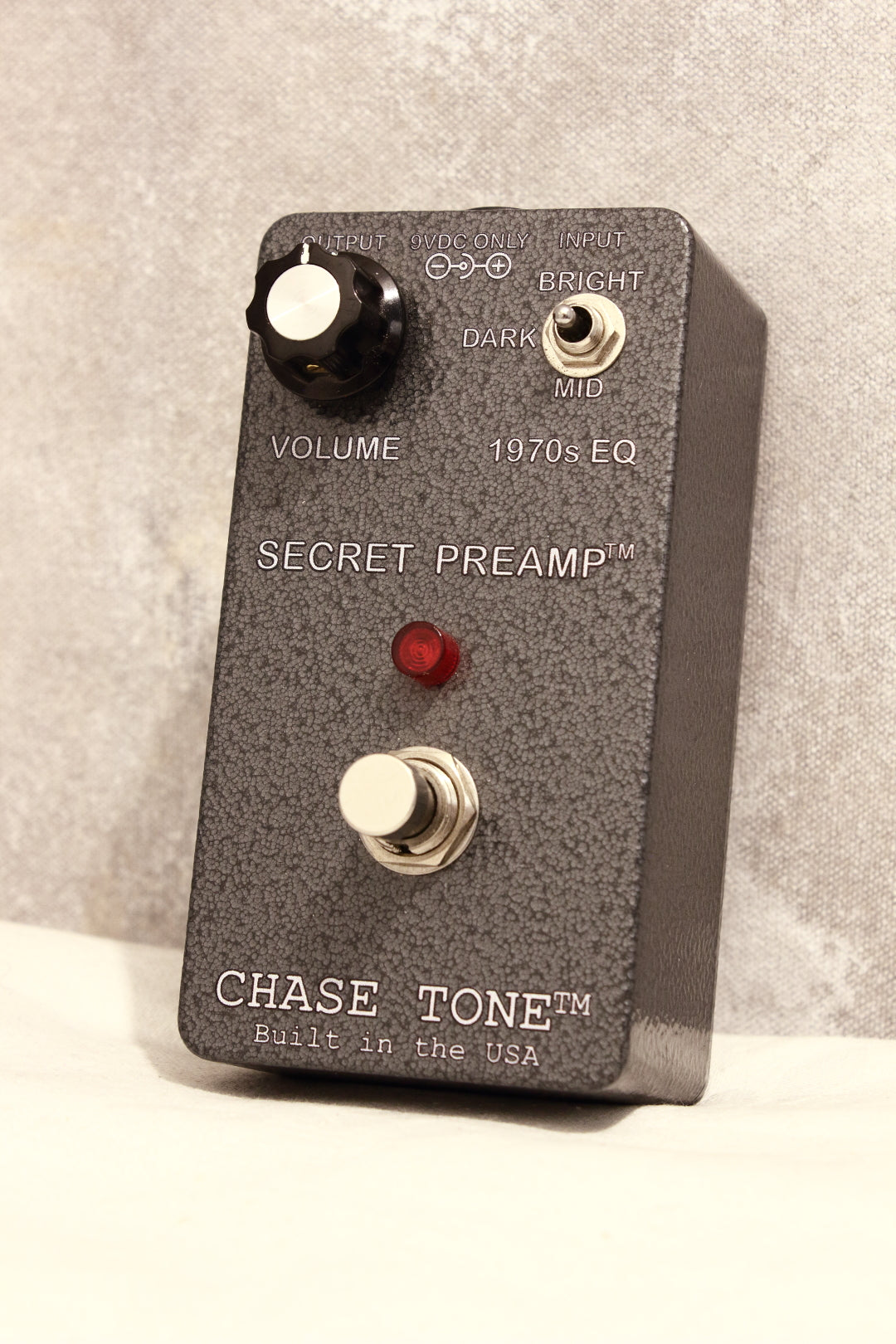 secret preamp pedal Chase Tone Secret Preamp Pedal – Topshelf Instruments