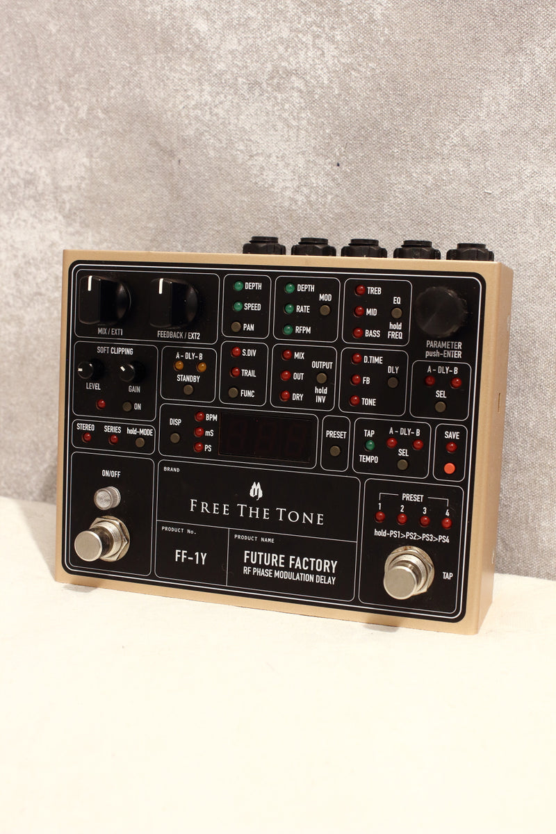 Free the tone FUTURE FACTORY FF-1Y 美品 Free The Tone FUTURE FACTORY FF-1Y [RF PHASE MODULATION