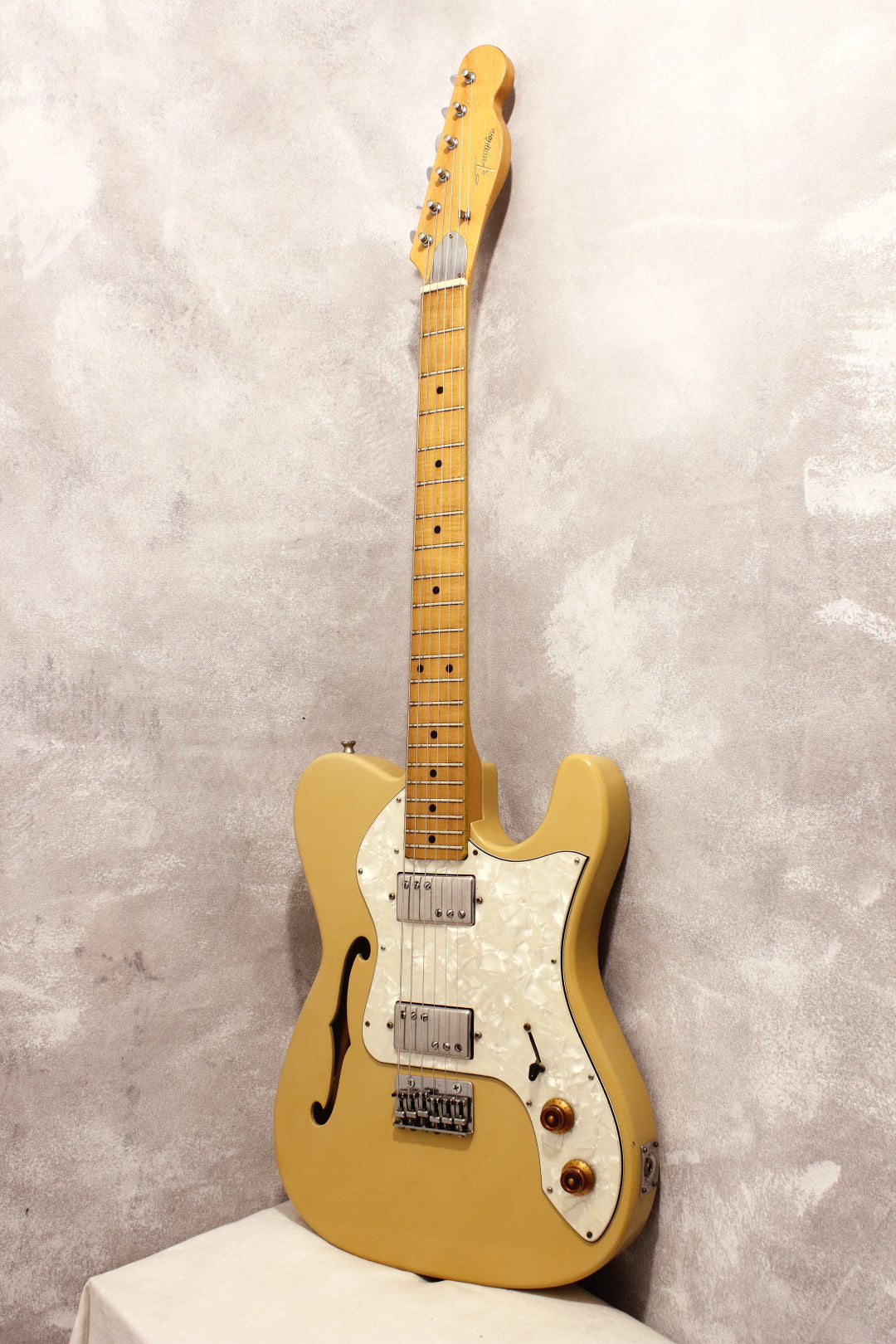 Franpton Thinline Tele Style Blonde c1975 – Topshelf Instruments