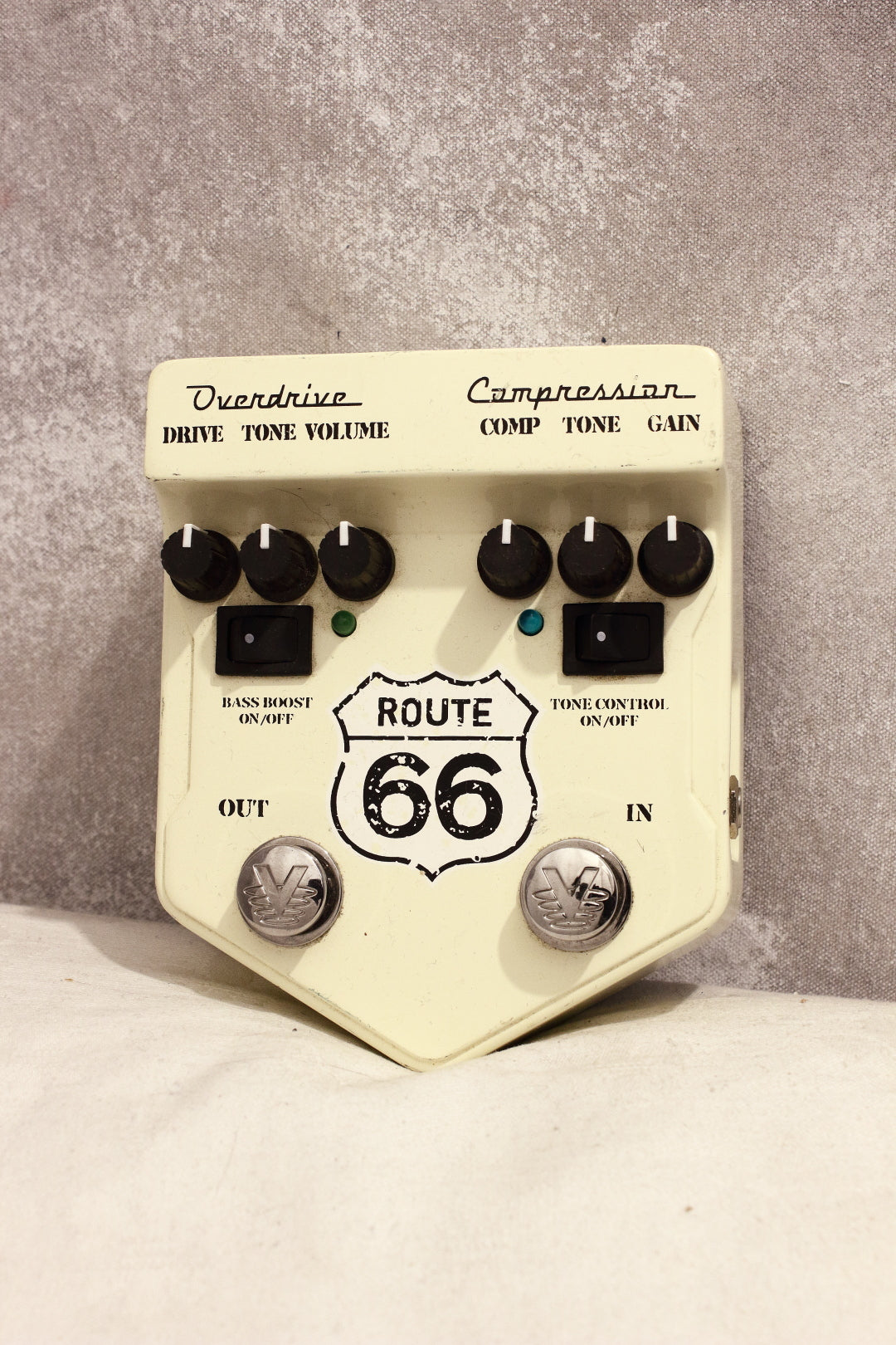 route 66 pedal Visual Sound Route 66 Overdrive & Compression Pedal – Topshelf Instruments