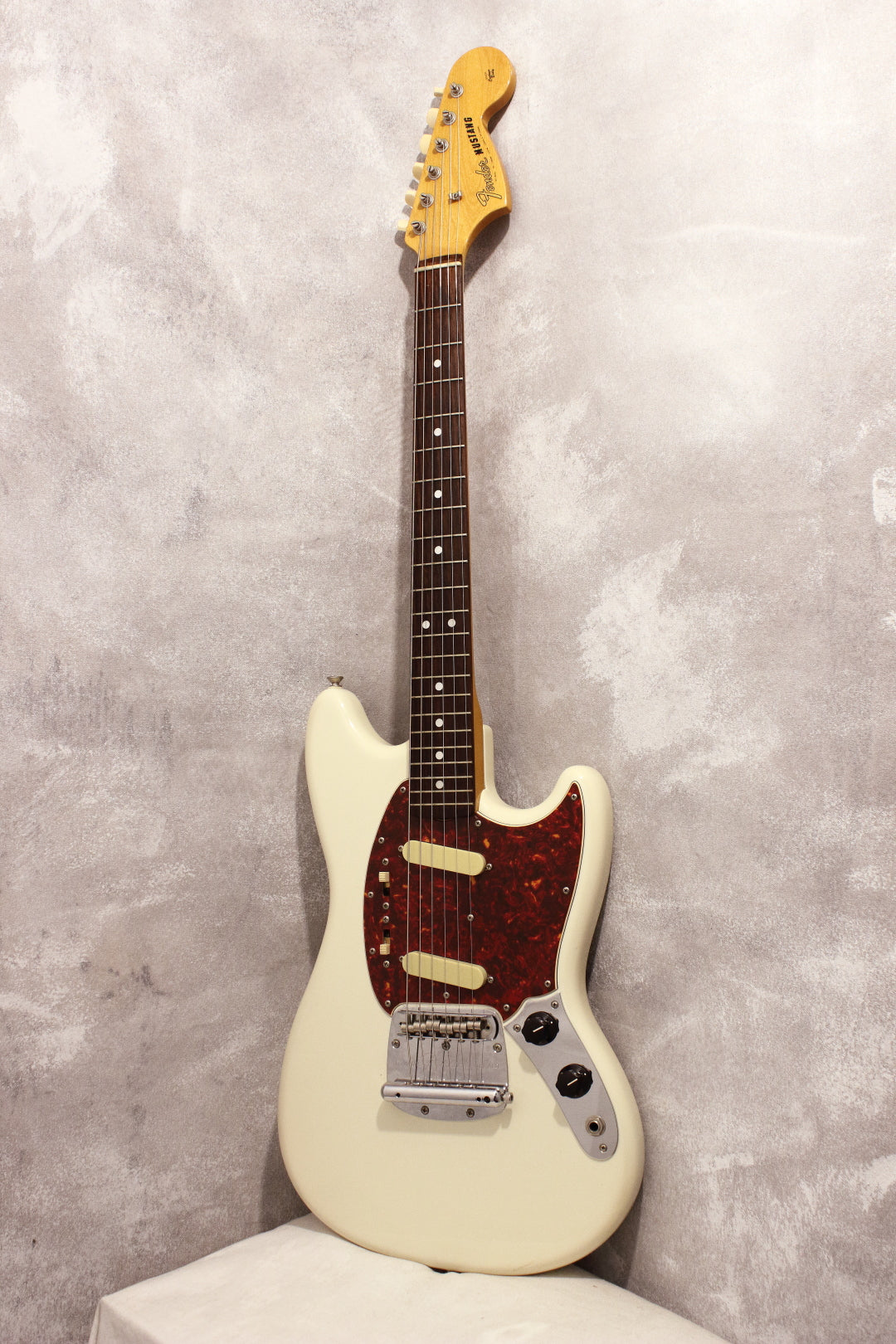 Fender Japan '65 Mustang MG65/VSP Vintage White 2008 – Topshelf 