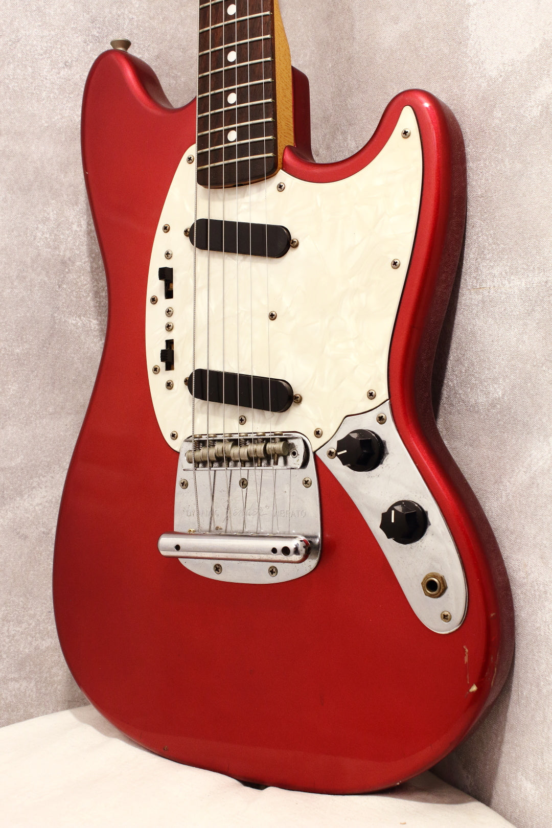 Fender Japan '66 Mustang MG66-65 Candy Apple Red 1996 – Topshelf