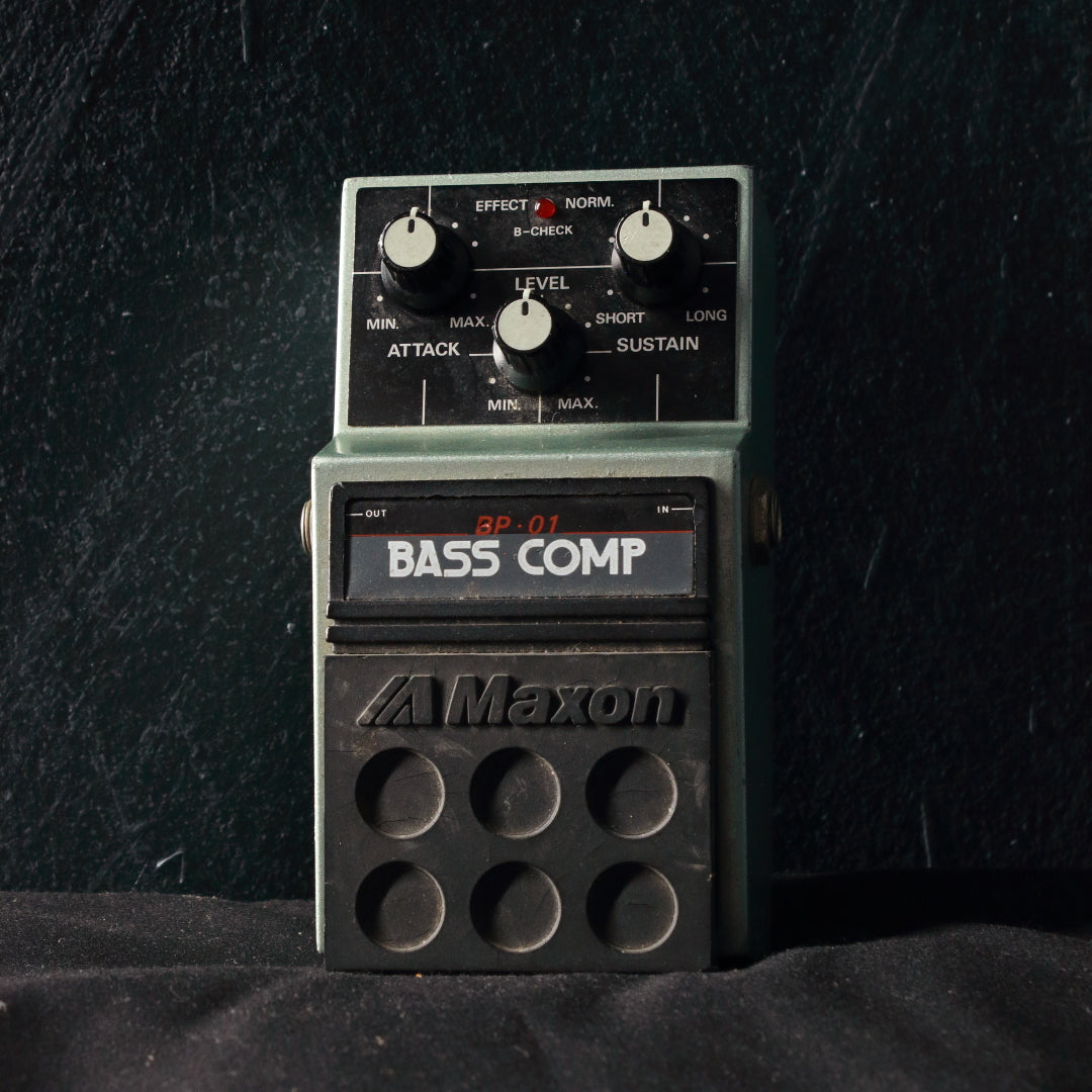 Maxon BP-01 Bass Compressor Pedal – Topshelf Instruments