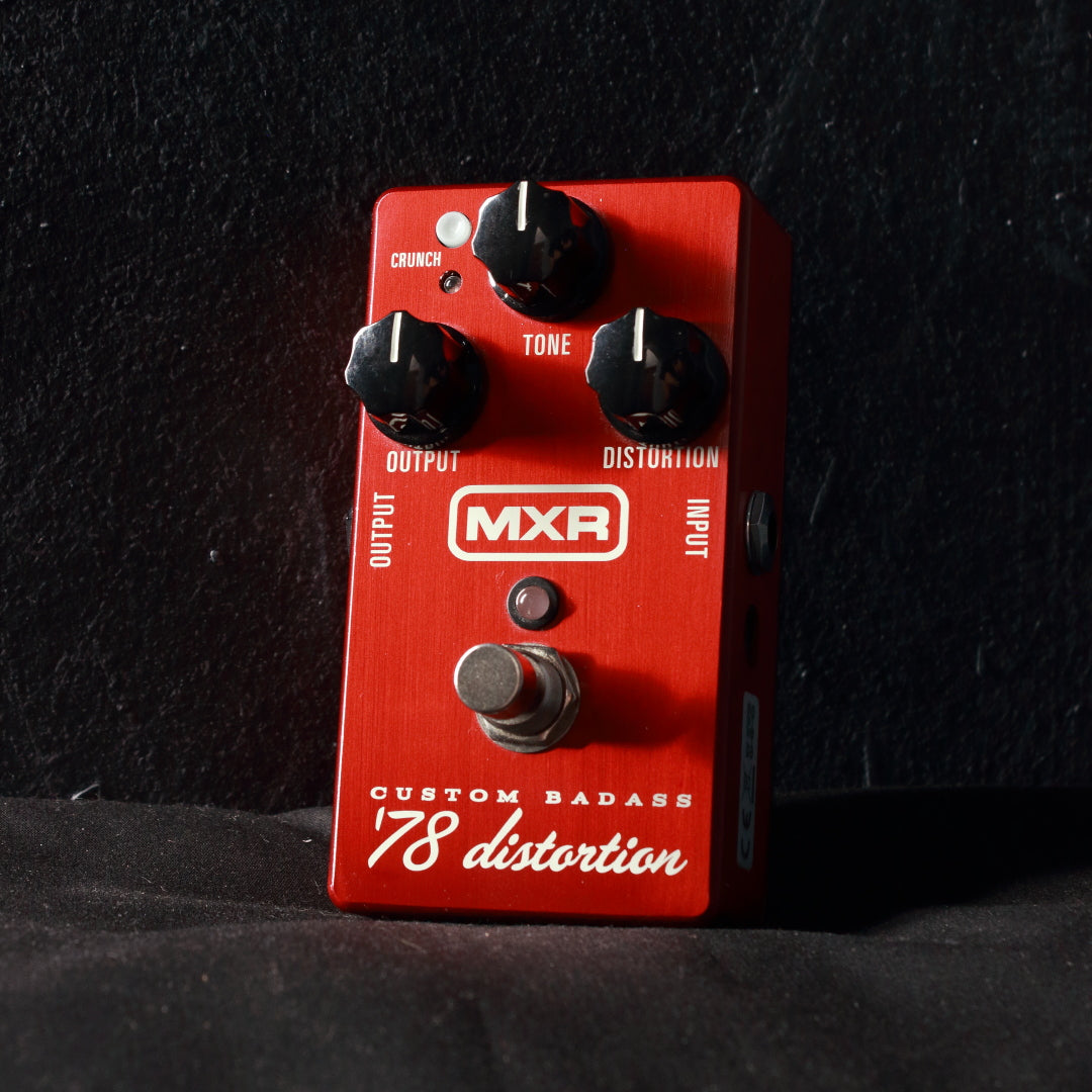 mxr custom badass 78 distortion pedal MXR Custom Badass '78 Distortion Pedal – Topshelf Instruments