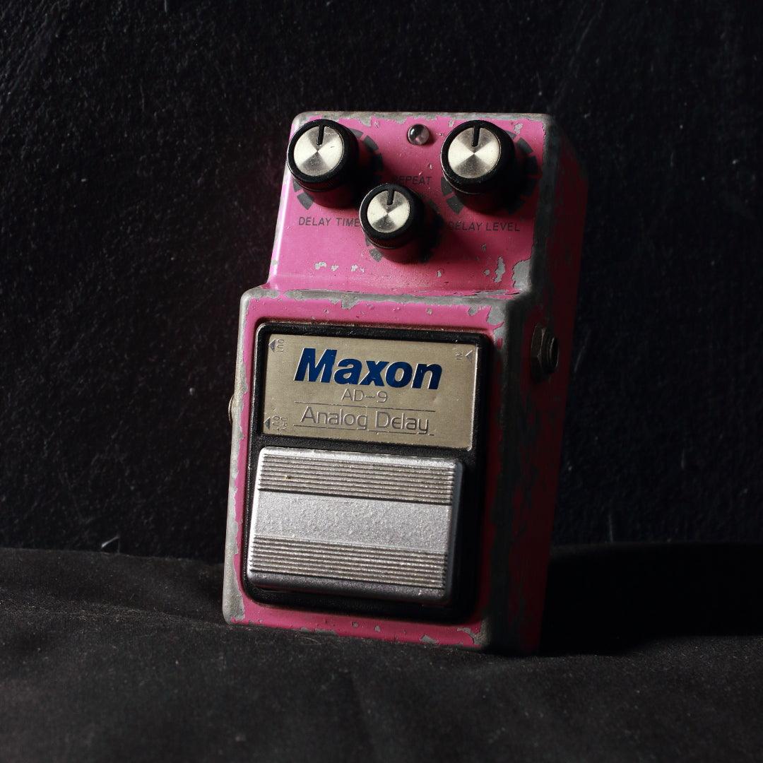 MAXON AD-9 Analog Delay 付属品多数】 Maxon AD-9 アナログディレイ