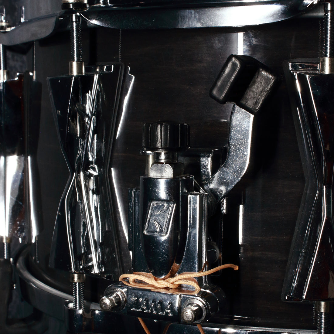 TAMA Japan Artstar II 14x6.5 Birdseye Maple Snare Drum in Transparent Charcoal