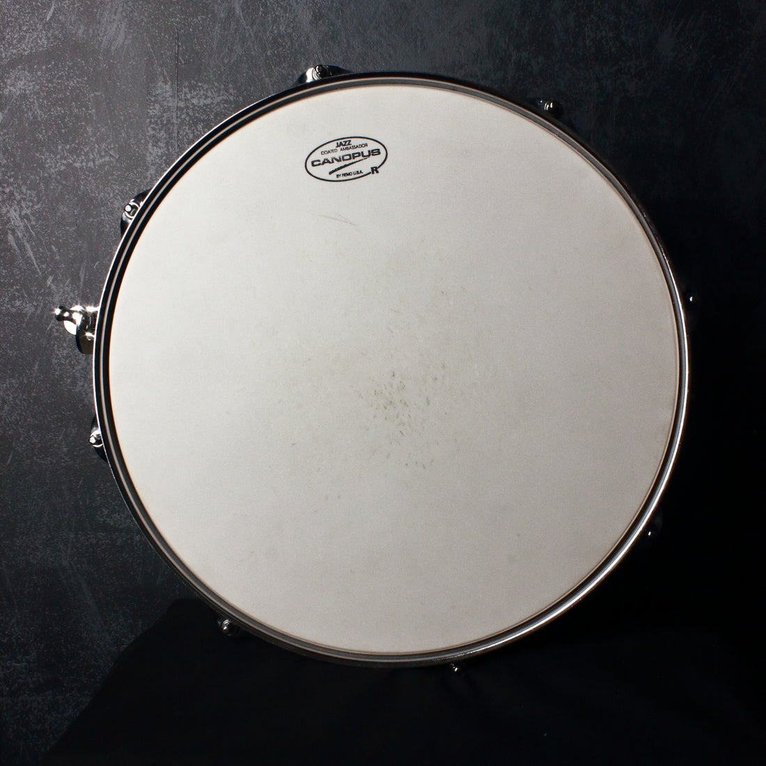 Canopus Limited Release STM-1455 Maple Snare Drum in Vintage Pearl