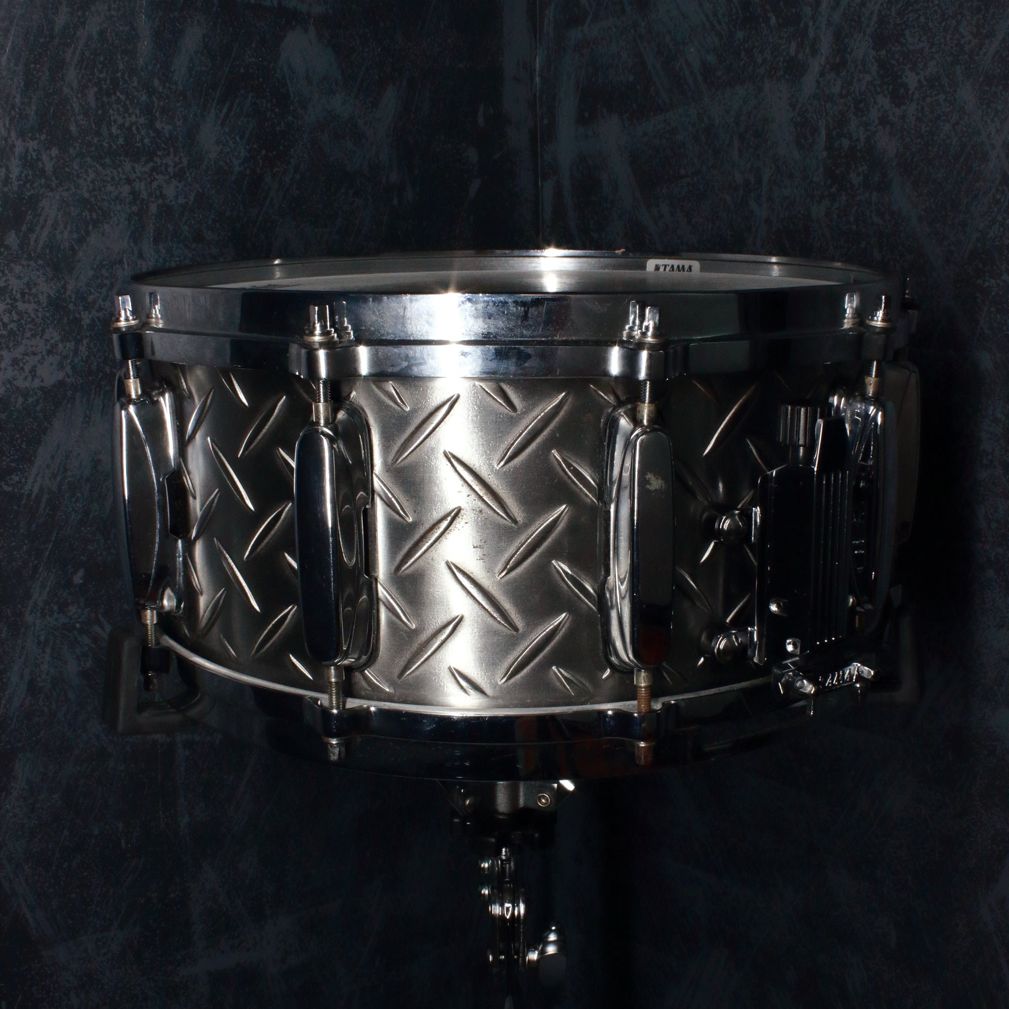 Tama LU1465 Lars Ulrich Signature 14x6.5 Diamond Plate Steel