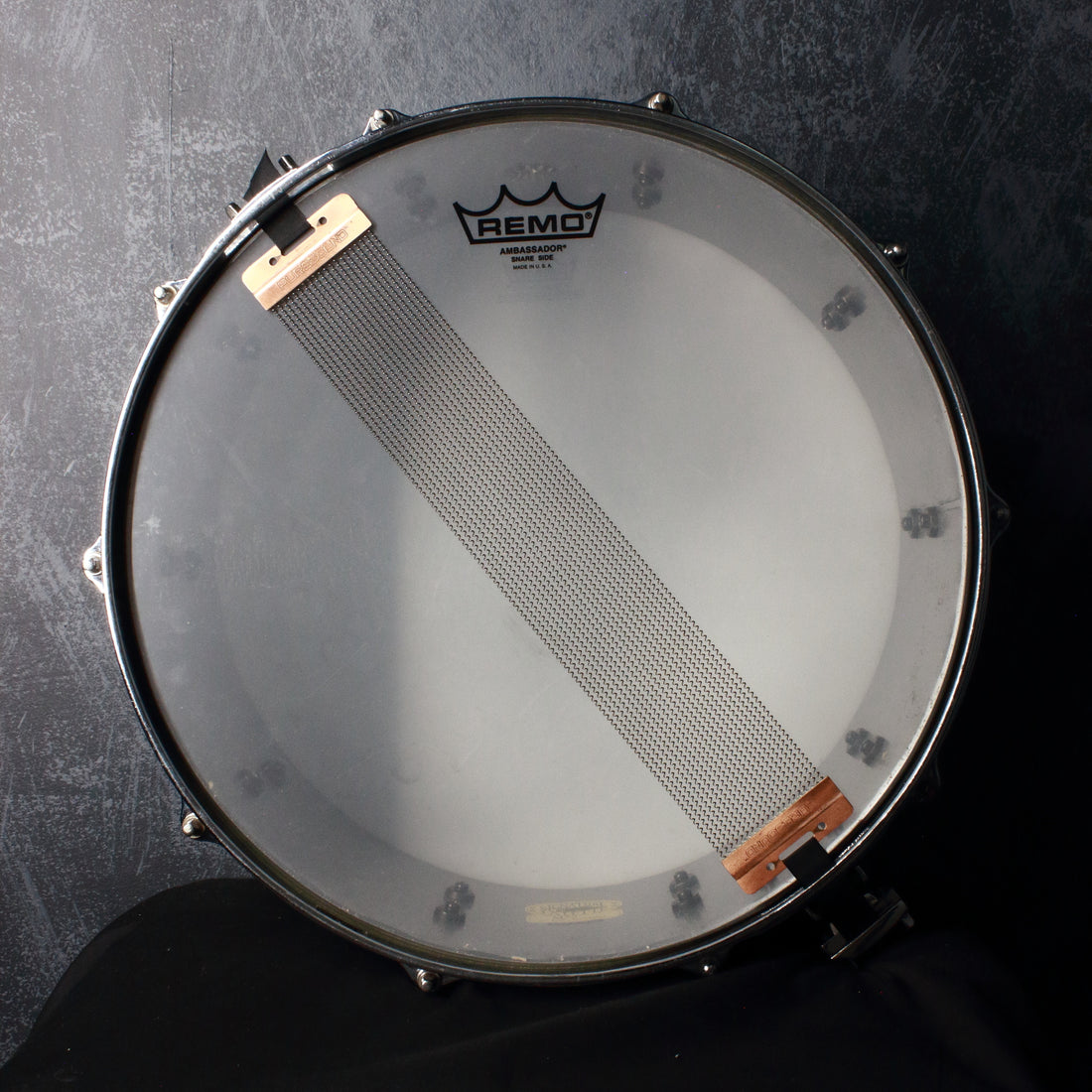 Tama LU1465 Lars Ulrich Signature 14x6.5 Diamond Plate Steel Snare