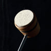 Low Boy Lightweight Felt Daddy Beater Natural with Black Stripe