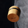 Low Boy Lightweight Felt Daddy Beater Natural with Black Stripe