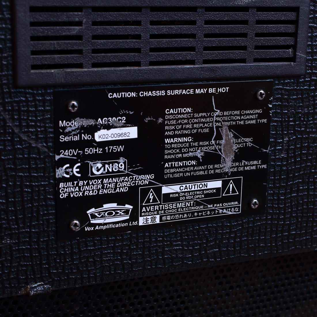 Vox AC30C2 30W 2x12" Guitar Combo Amp