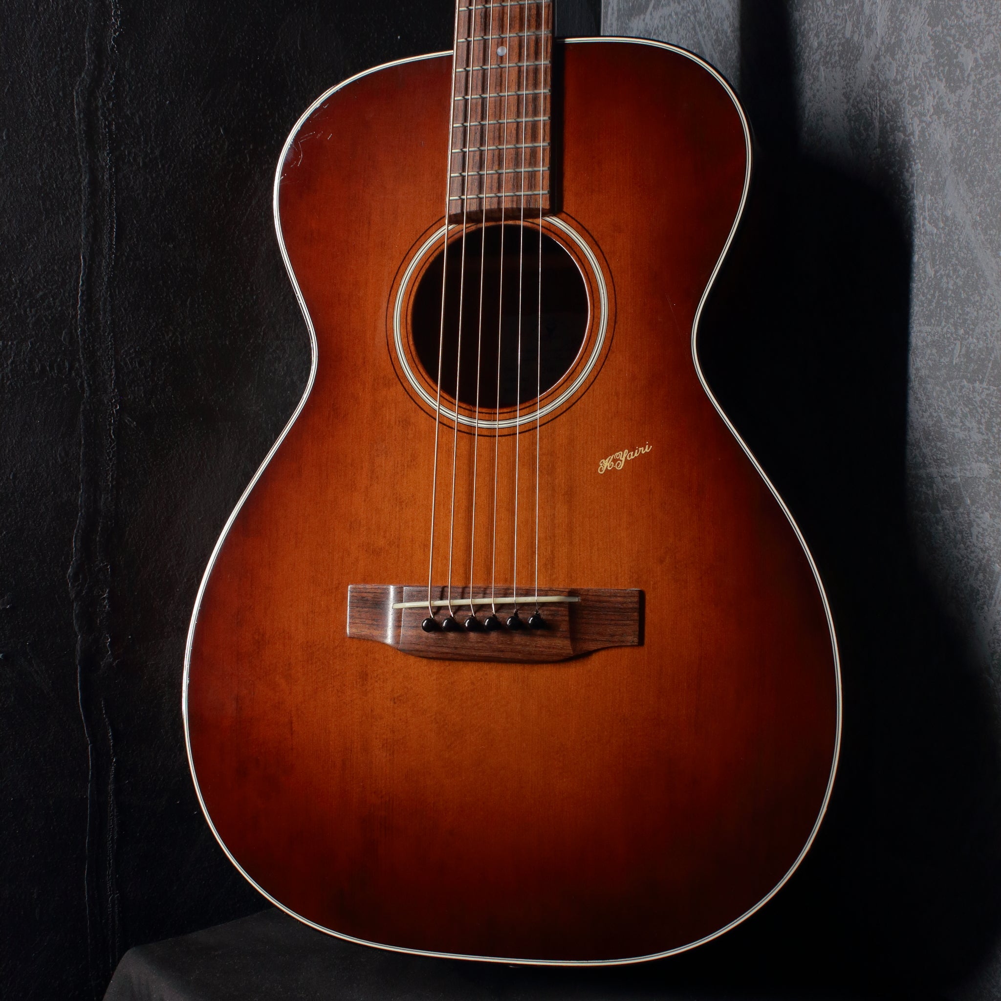 K.Yairi SO-18 Parlour Acoustic Sunburst 2005 – Topshelf Instruments