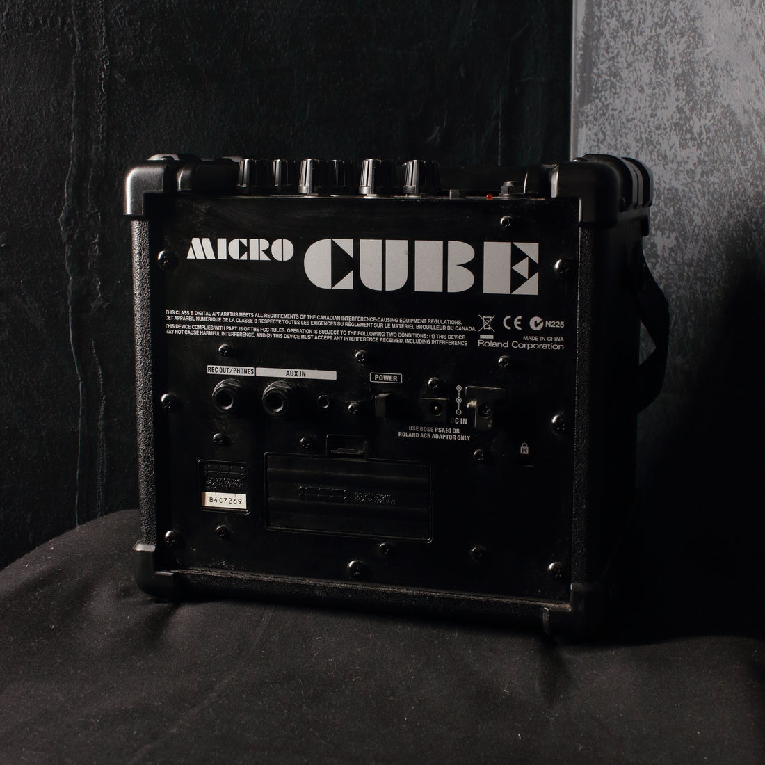 Roland Micro Cube Black 2W Portable Guitar Amp