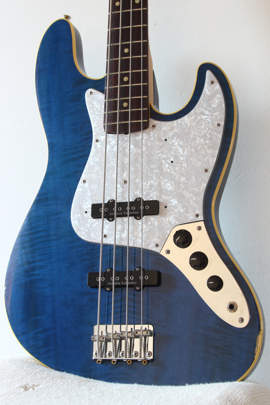 Fender Aerodyne Jazz Bass Dimarzio Collection AJB-110DMC Flame