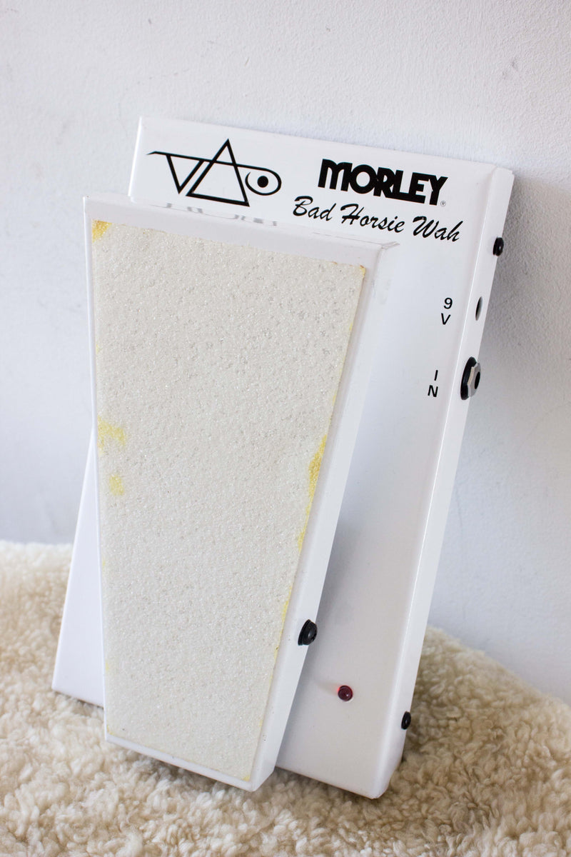 morley bad horsie wah pedal Morley Bad Horsie 10th Anniversary White Finish Wah Pedal – Topshelf Instruments