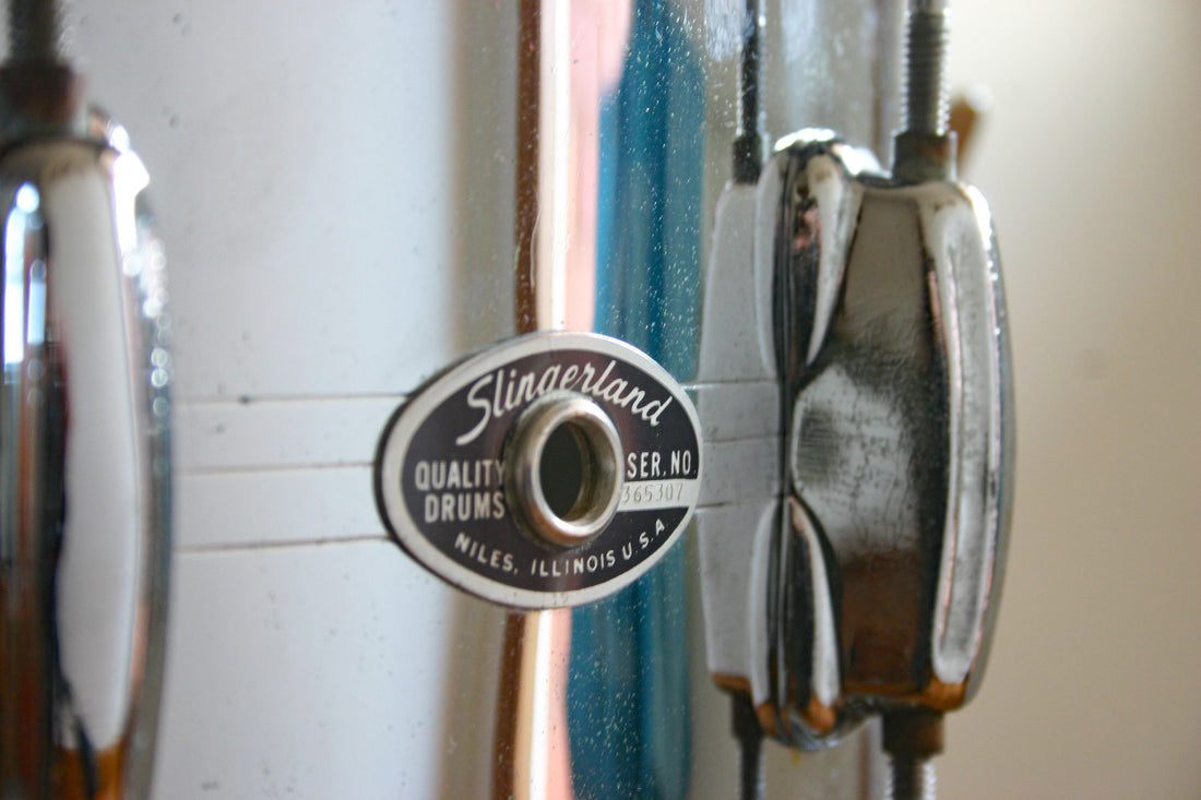 Used Slingerland Sound King Gene Krupa Signature COB 14x6.5" Snare Drum  70s