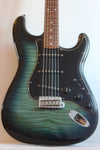 Used Squier Stratocaster Silver Series Foto Flame MIJ 1993/4