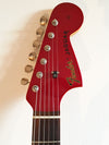 Used Fender Modded Jaguar '66 Reissue Candy Apple Red