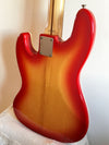 Used Fender Aerodyne Jazz Bass Fireglo