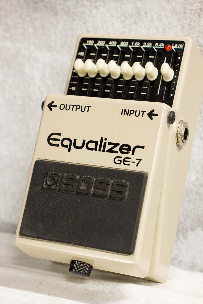 BOSS GE-7 Equalizer EQ 1982 Vintage Guitar Pedal Made in Japan JRC4558DD ACA