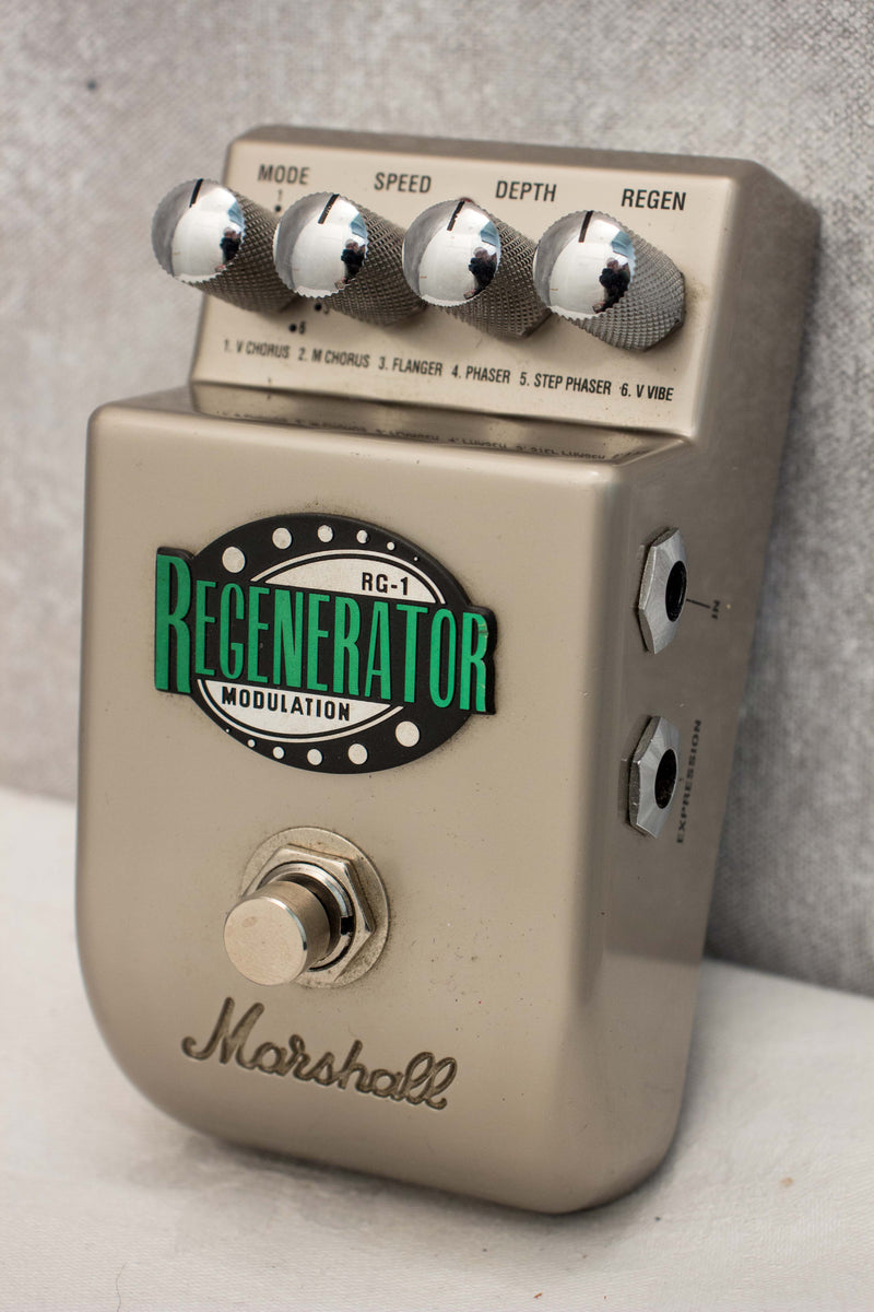 Marshall RG-1 Regenerator Modulation Pedal – Topshelf Instruments