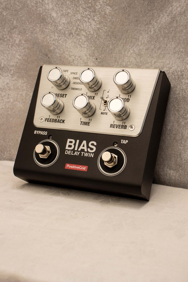Positive Grid Bias Delay Twin Pedal – Topshelf Instruments