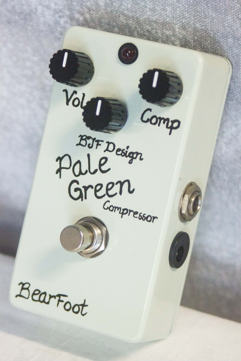 ギター Bear Foot BJF Pale Green Compressor BearFoot Pale Green Compressor BJF Design Handwired | Reverb