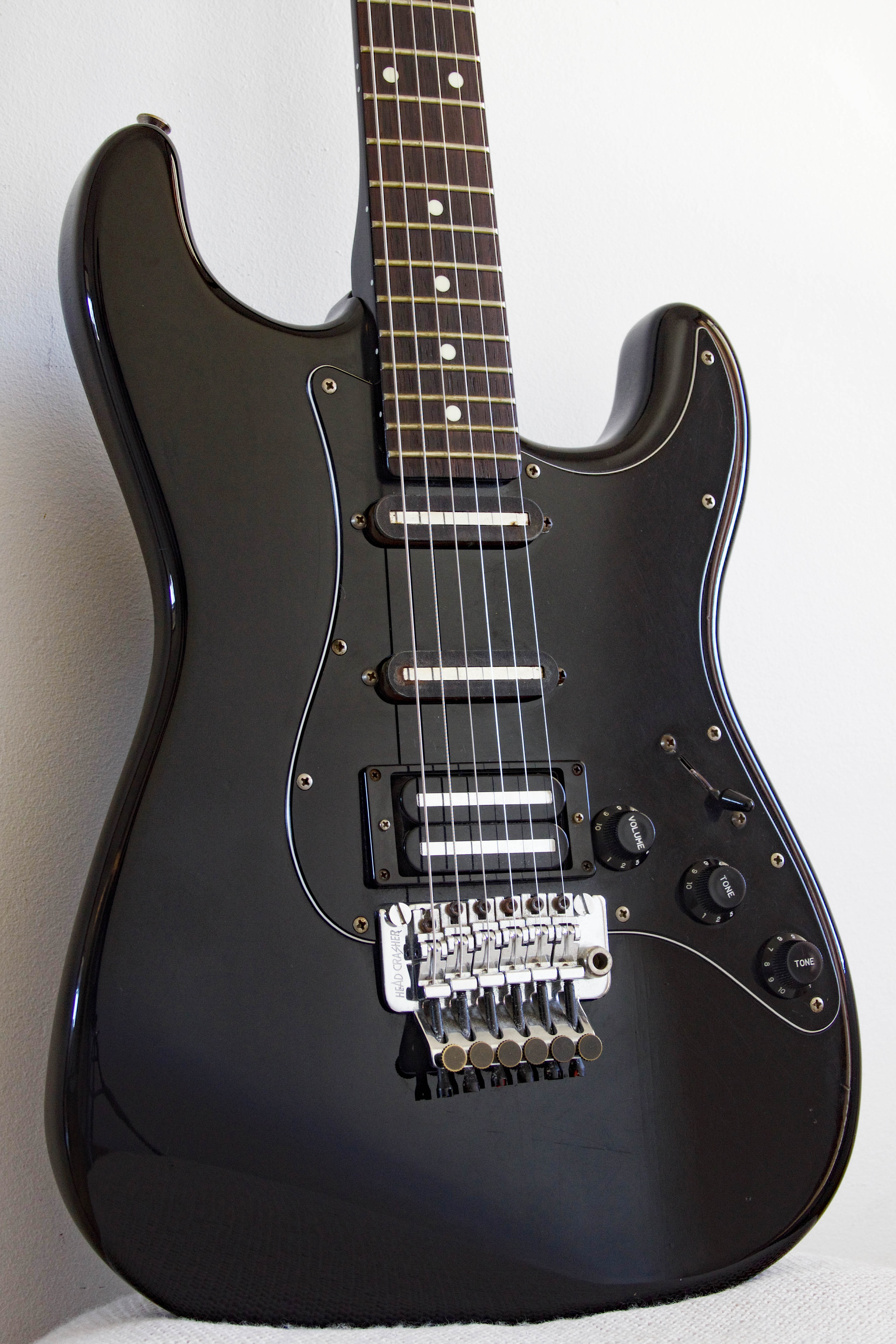 Fernandes The Function FST65 Super Strat Black Circa 1985