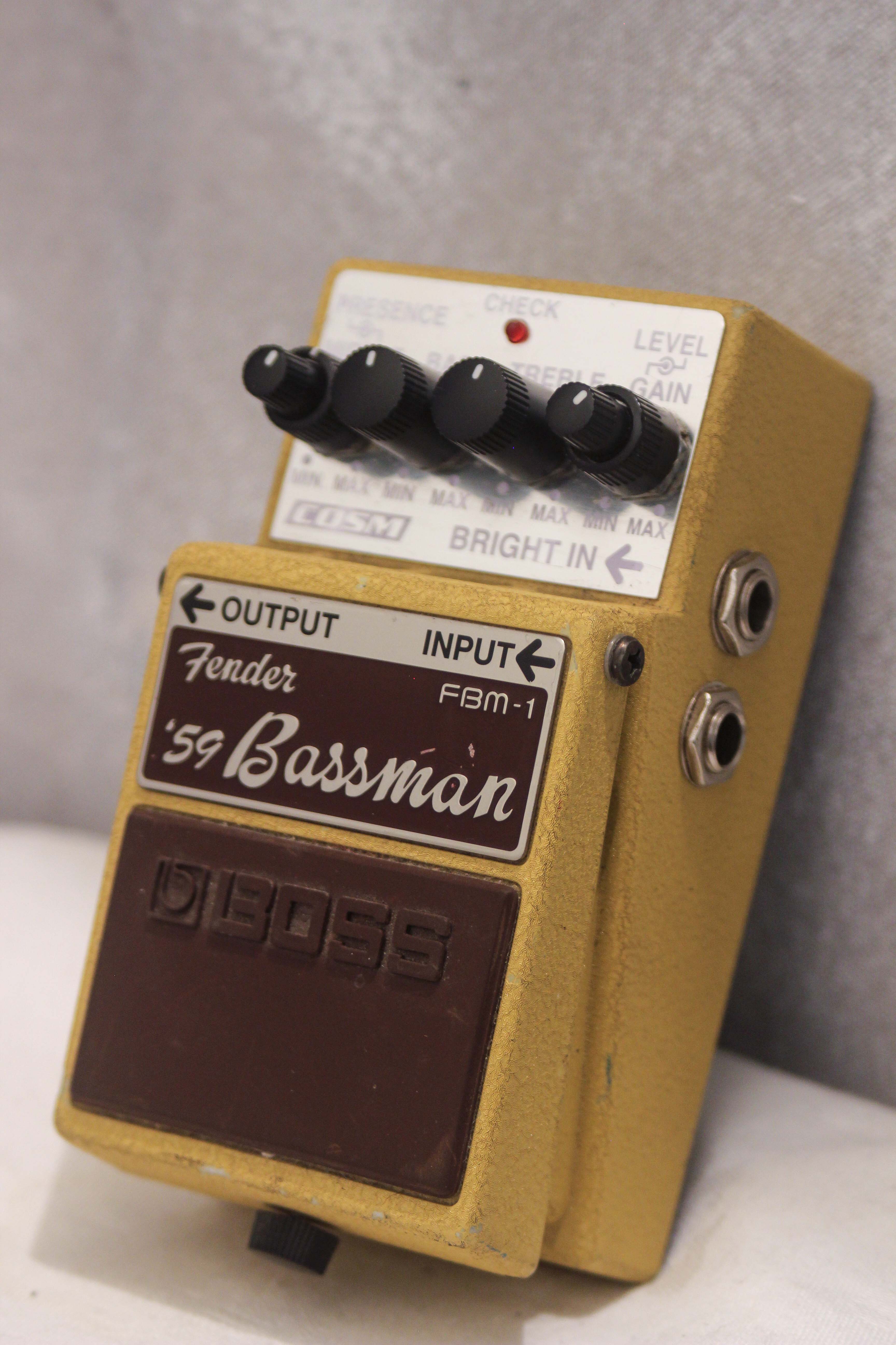 bassman pedal Boss FBM-1 Fender '59 Bassman Overdrive Pedal – Topshelf Instruments
