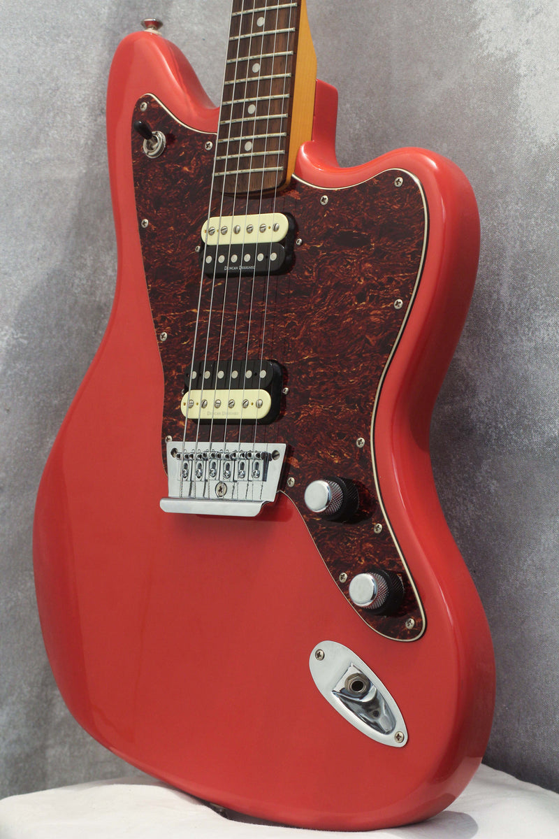 Squier Vintage Modified Jaguar HH Fiesta Red 2010 – Topshelf Instruments