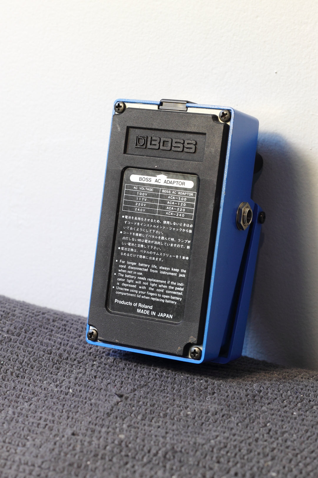 Boss CS-3 Compression/Sustainer Pedal MIJ 1987